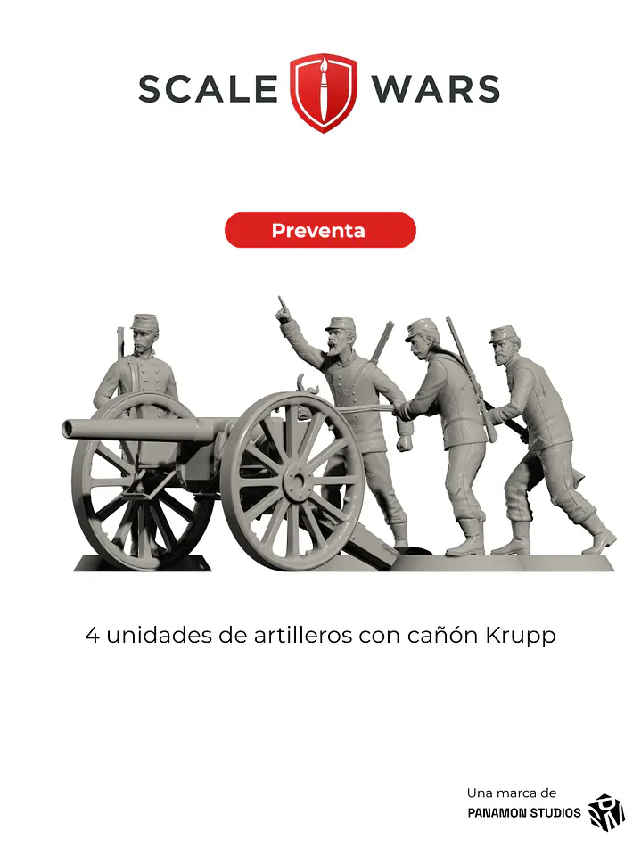 Preventa pack artillería 50mm 1