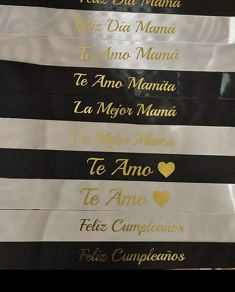 Cintas personalizadas 