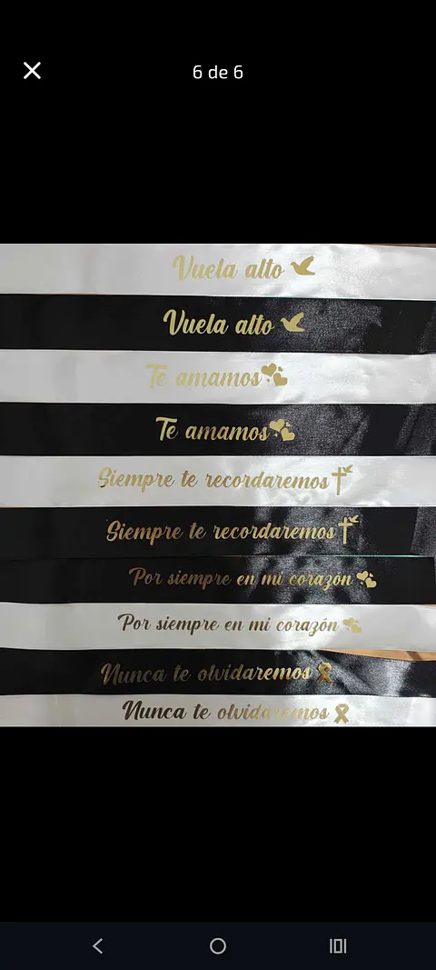 Cintas personalizadas 