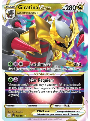 Giratina VSTAR - 131/196 - Ultra Rare