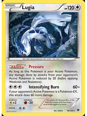Lugia - 78/124 - Non Holo
