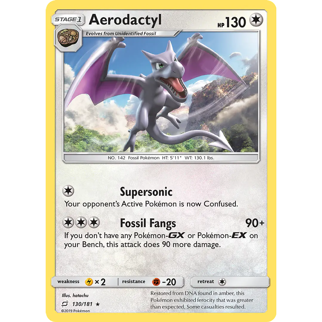 Aerodactyl 130/181 - Team Up - RARO 1