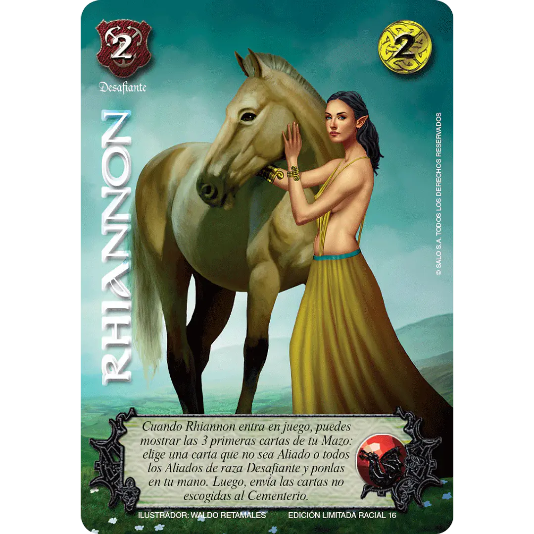 Colección racial Primer Bloque 2023: Desafiante + Rhiannon full art 2