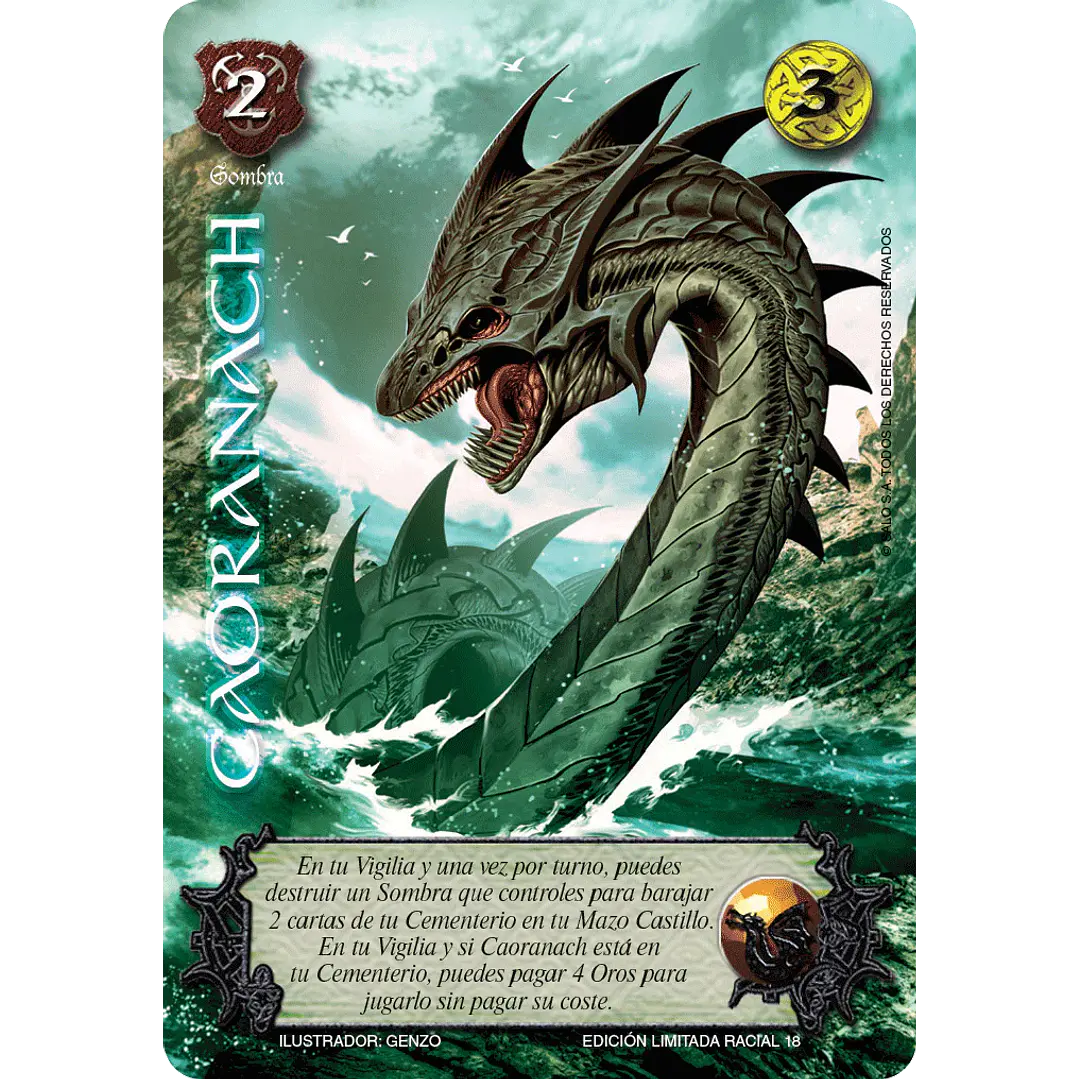 Colección racial Primer Bloque 2023: Sombra + Caoranach full art 2