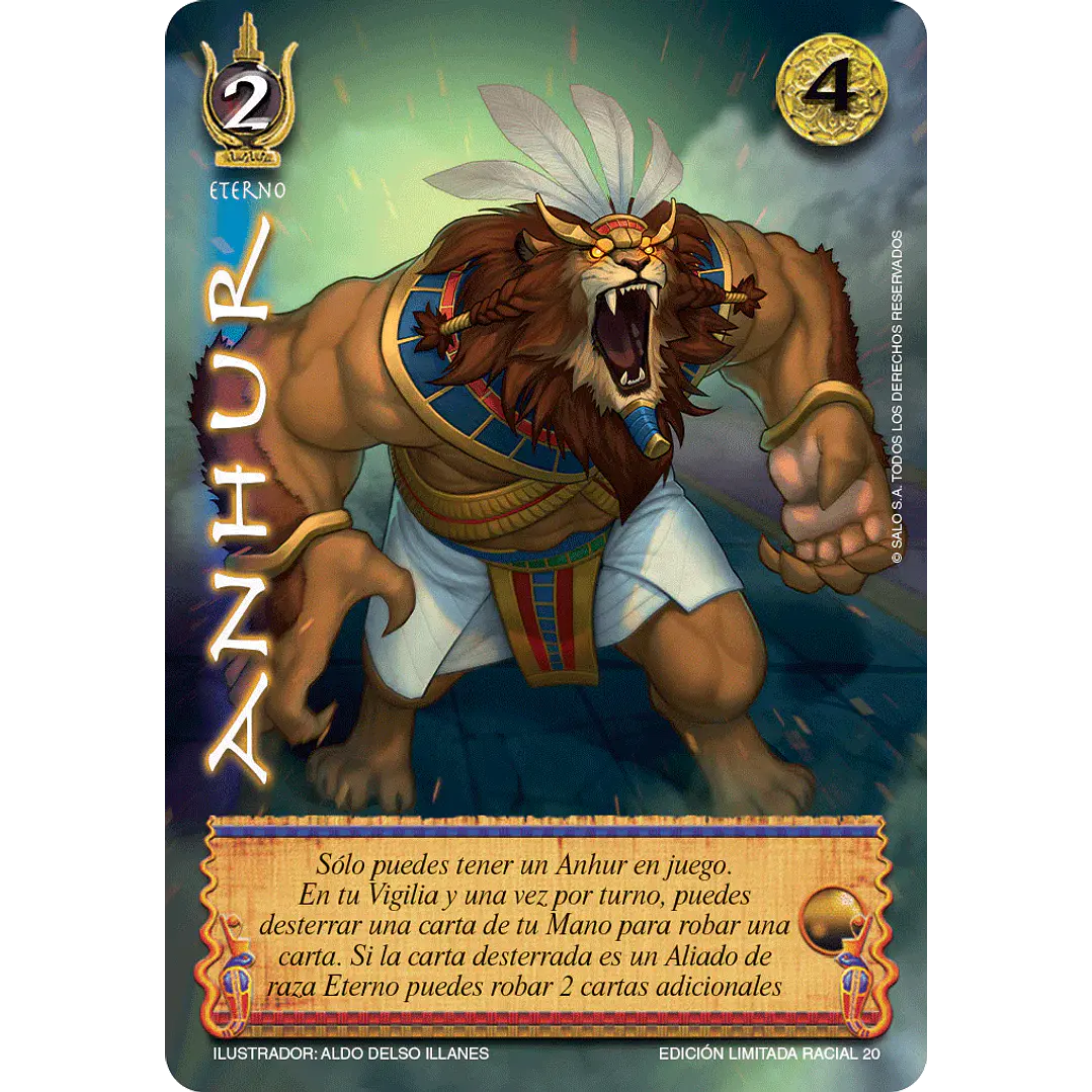Colección racial Primer Bloque 2023: Eterno + Anhur full art 2