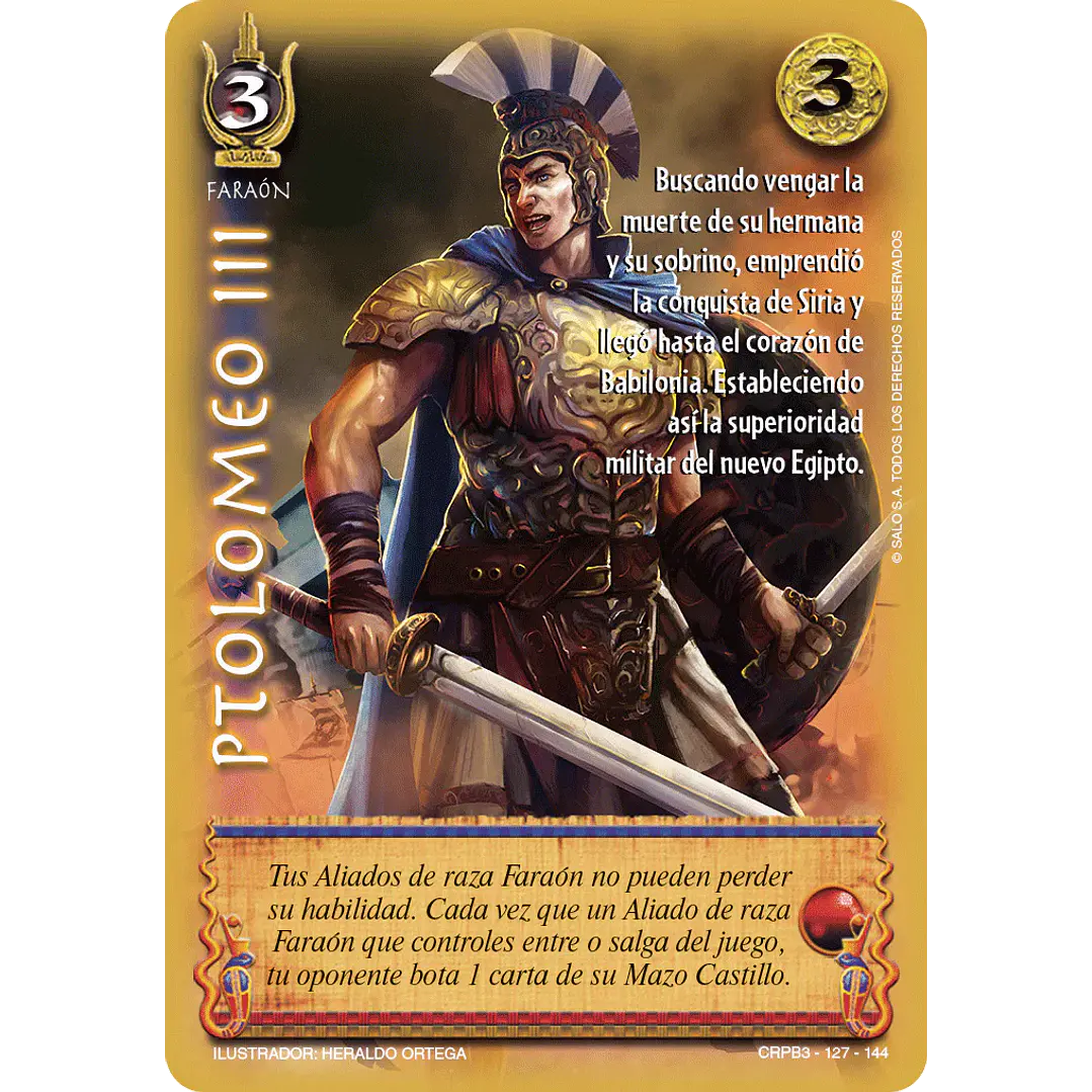 Colección racial Primer Bloque 2023: Faraón 3