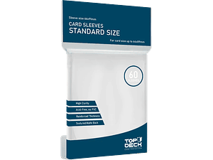 Protector Top Deck Blanco tamaño Standard