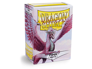 DRAGON SHIELD MATTE SLEEVE - PINK 100CT