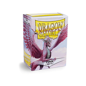 DRAGON SHIELD MATTE SLEEVE - PINK 100CT
