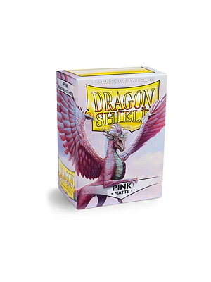 DRAGON SHIELD MATTE SLEEVE - PINK 100CT