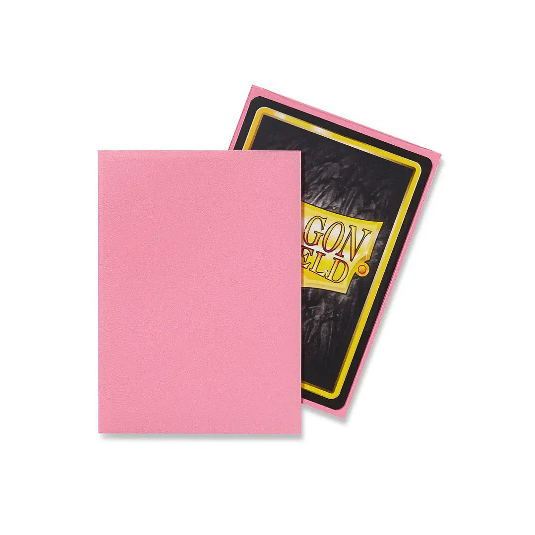 DRAGON SHIELD MATTE SLEEVE - PINK 100CT 2