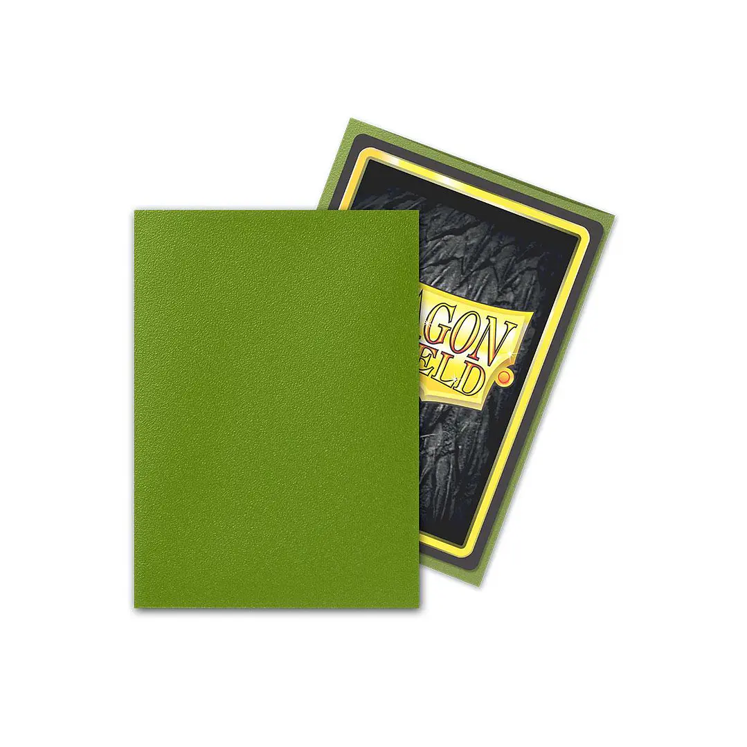 DRAGON SHIELD MATTE SLEEVE - OLIVE 100CT 2