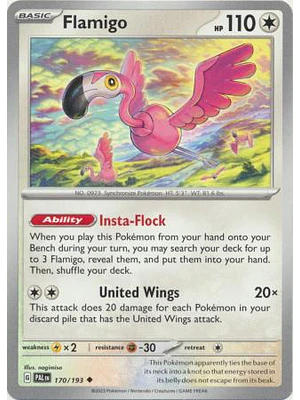 Flamigo - 170/193 - Uncommon