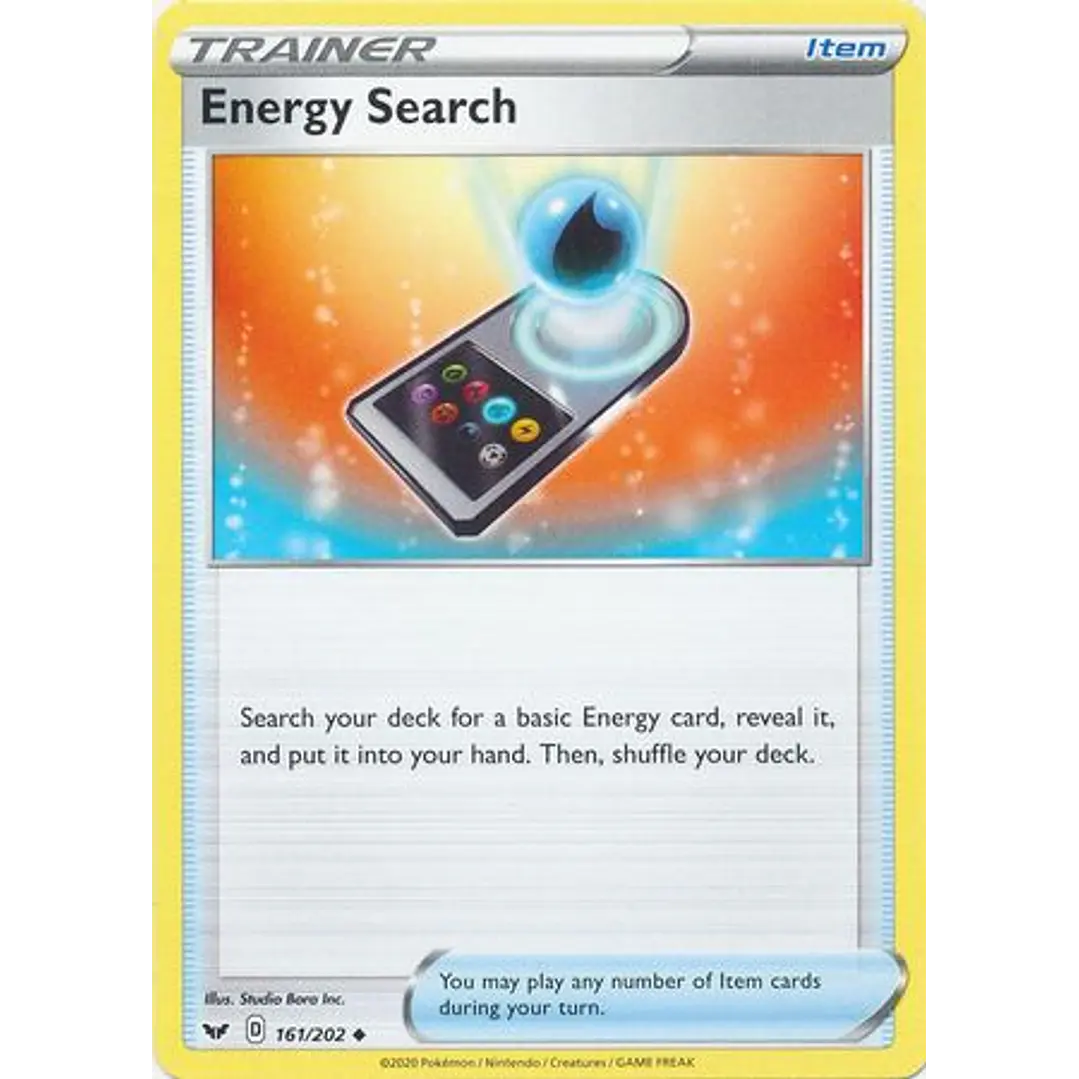 Energy Search - 161/202 - Uncommon 1