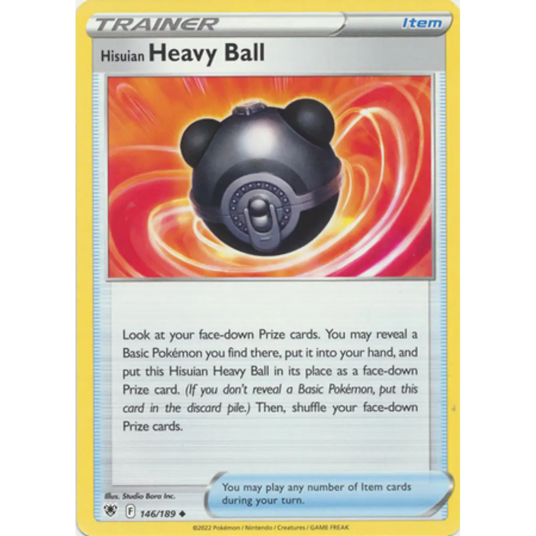 Hisuian Heavy Ball - 146/189 - Uncommon 1
