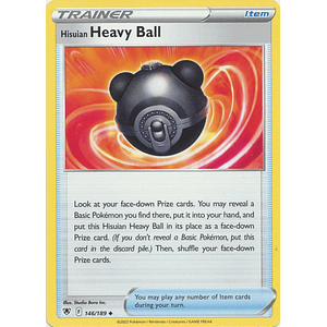 Hisuian Heavy Ball - 146/189 - Uncommon