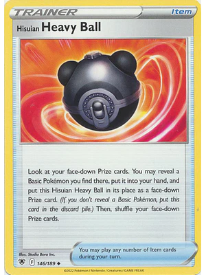 Hisuian Heavy Ball - 146/189 - Uncommon