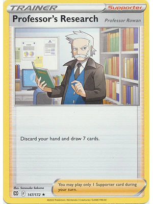Professor's Research NO HOLO - 147/172 -Uncommon
