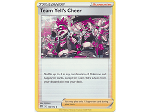 Team Yell's Cheer - 149/172 - Uncommon