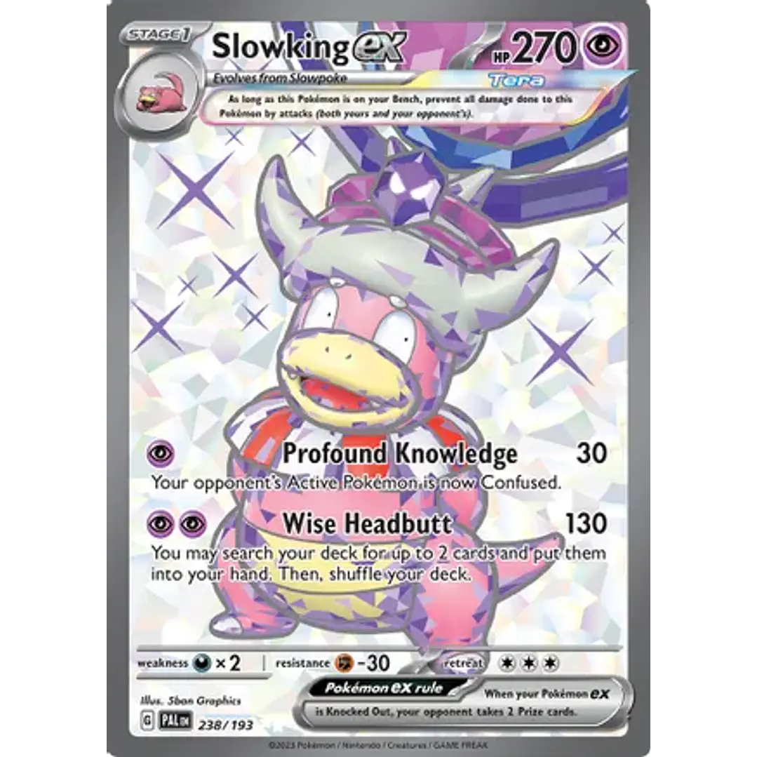 Slowking Ex  - 238/193 - Full Art Secret Rare 1