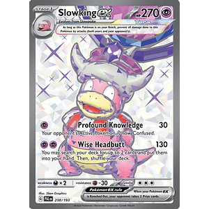 Slowking Ex  - 238/193 - Full Art Secret Rare