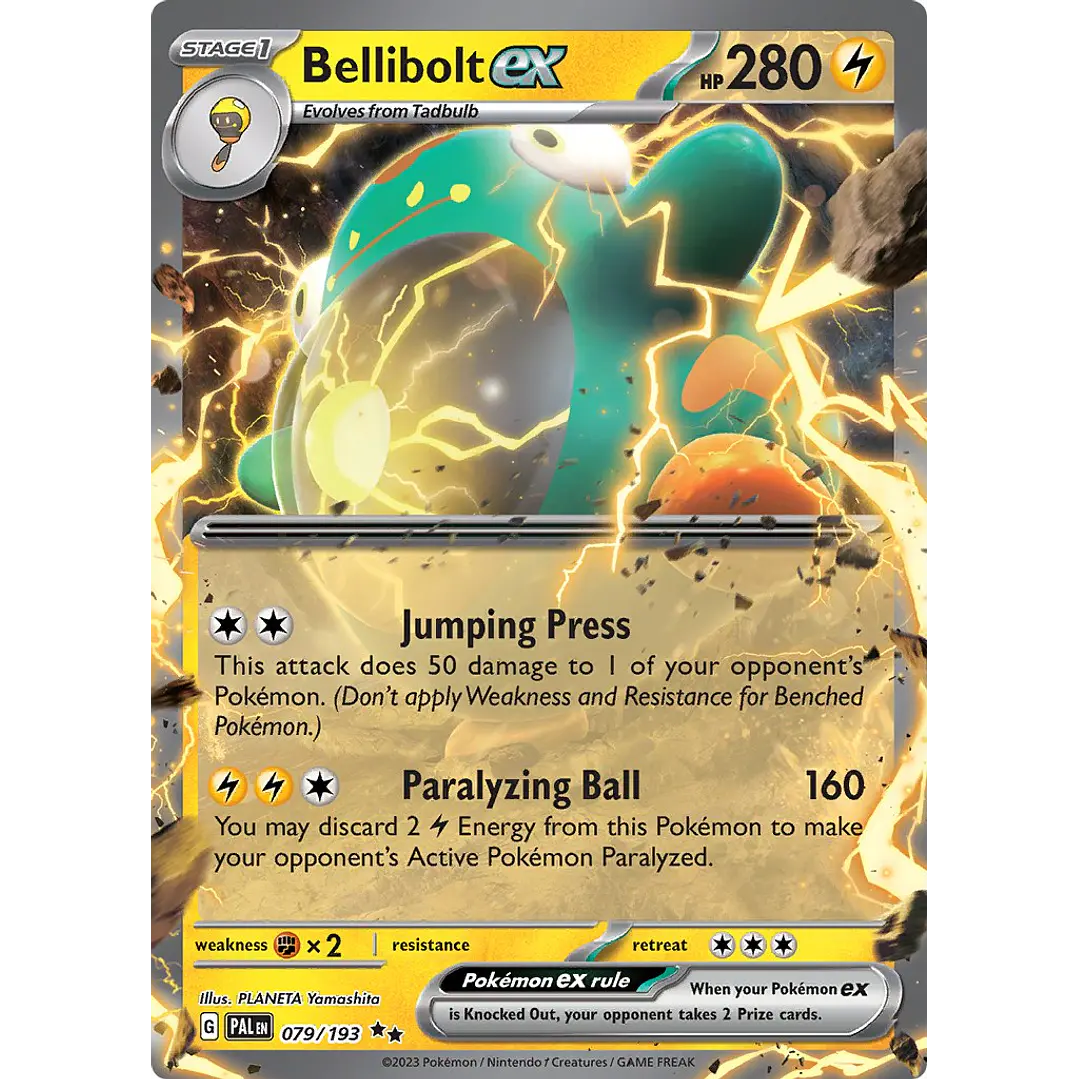 Bellibolt ex - 079/193 - Ultra Rare 1