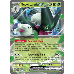 Meowscarada ex - 015/193 - doble rare