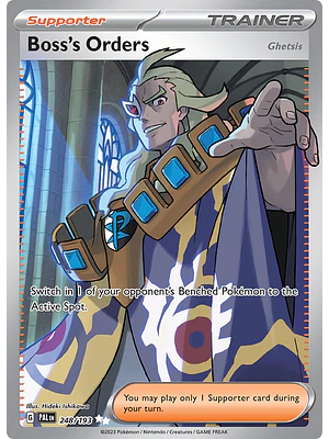 Boss's Orders - 248/193 - Full Art Secret Rare
