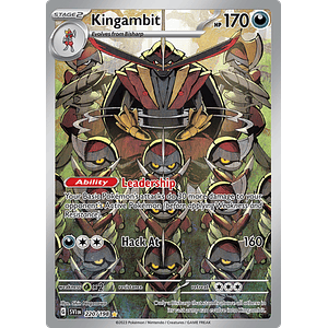 Kingambit - 220/198 - Illustration Rare
