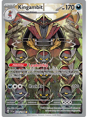 Kingambit - 220/198 - Illustration Rare