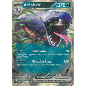 Arbok ex - 024/165 - Ultra Rare
