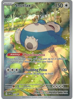 Snorlax - SVP051 - Illustration Rare Promo