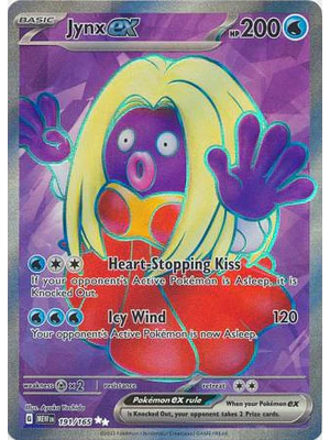 Jynx ex - 191/165 - Full Art Secret Rare