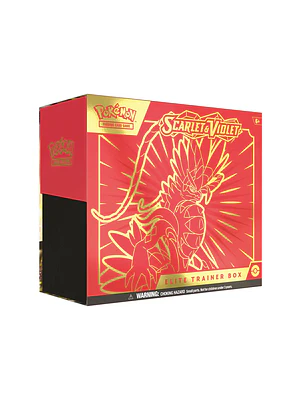 Elite Trainer Box Scarlet and Violet (Koraidon) - ESPAÑOL