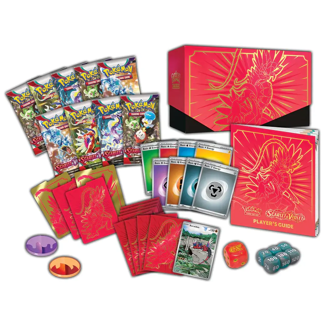 Elite Trainer Box Scarlet and Violet (Koraidon) - ESPAÑOL 2