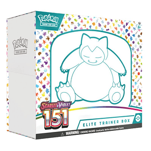 SCARLET & VIOLET 151 ELITE TRAINER BOX (INGLÉS)