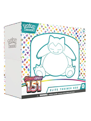 SCARLET & VIOLET 151 ELITE TRAINER BOX (INGLÉS)