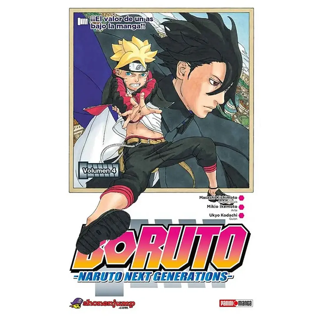 BORUTO 04 - PANINI MANGA 1