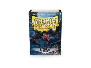 DRAGON SHIELD MATTE SLEEVE 100CT - BLACK