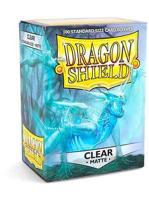 DRAGON SHIELD MATTE SLEEVE 100CT - CLEAR