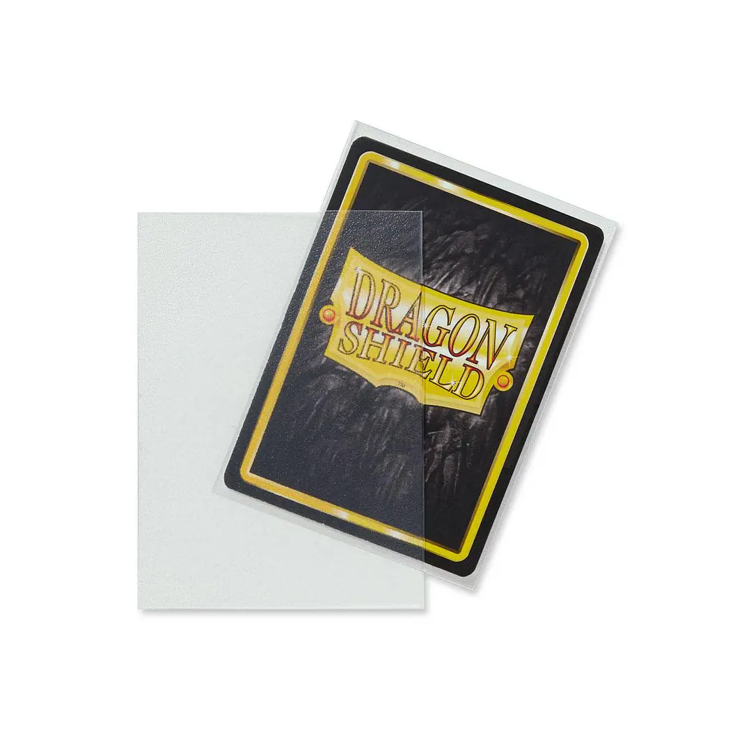 DRAGON SHIELD MATTE SLEEVE 100CT - CLEAR 2