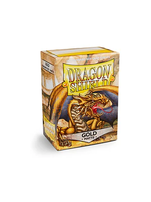 DRAGON SHIELD MATTE SLEEVE 100CT - GOLD