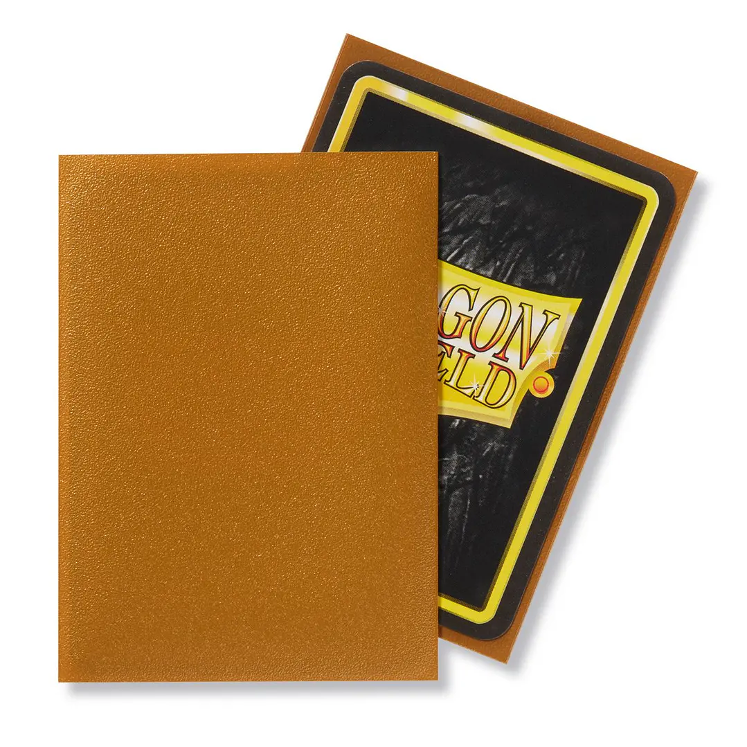 DRAGON SHIELD MATTE SLEEVE 100CT - GOLD 2