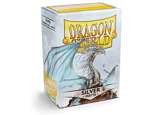 DRAGON SHIELD MATTE SLEEVE 100CT - SILVER