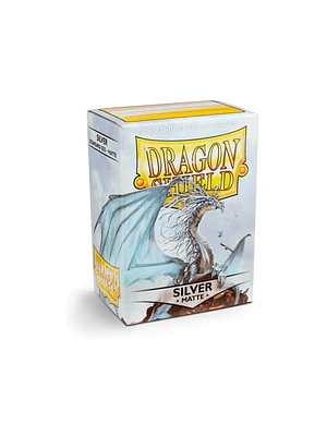 DRAGON SHIELD MATTE SLEEVE 100CT - SILVER