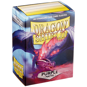 DRAGON SHIELD MATTE SLEEVE 100CT - PURPLE