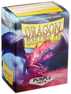 DRAGON SHIELD MATTE SLEEVE 100CT - PURPLE