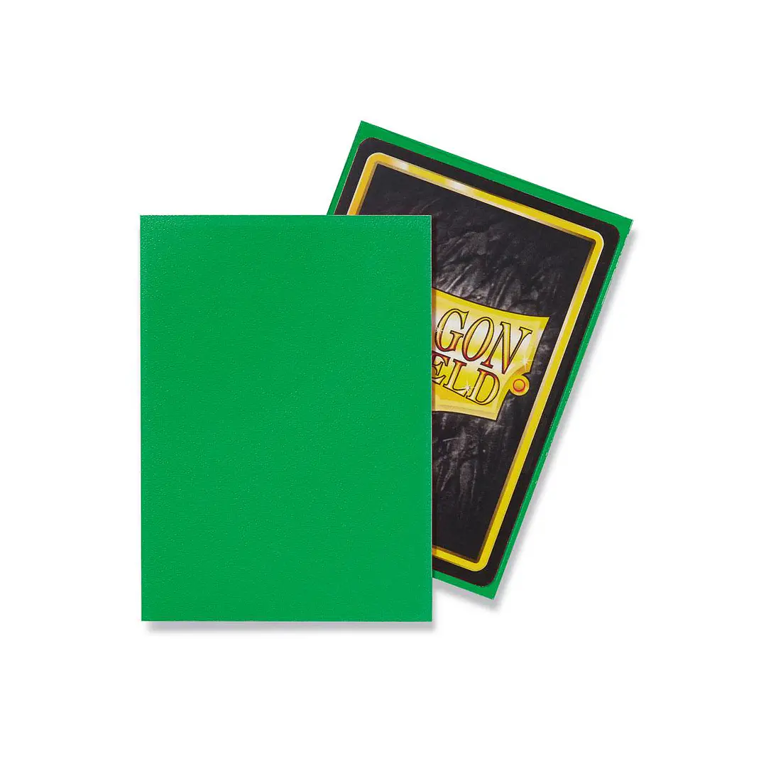DRAGON SHIELD MATTE SLEEVE 100CT - APPLE GREEN 2