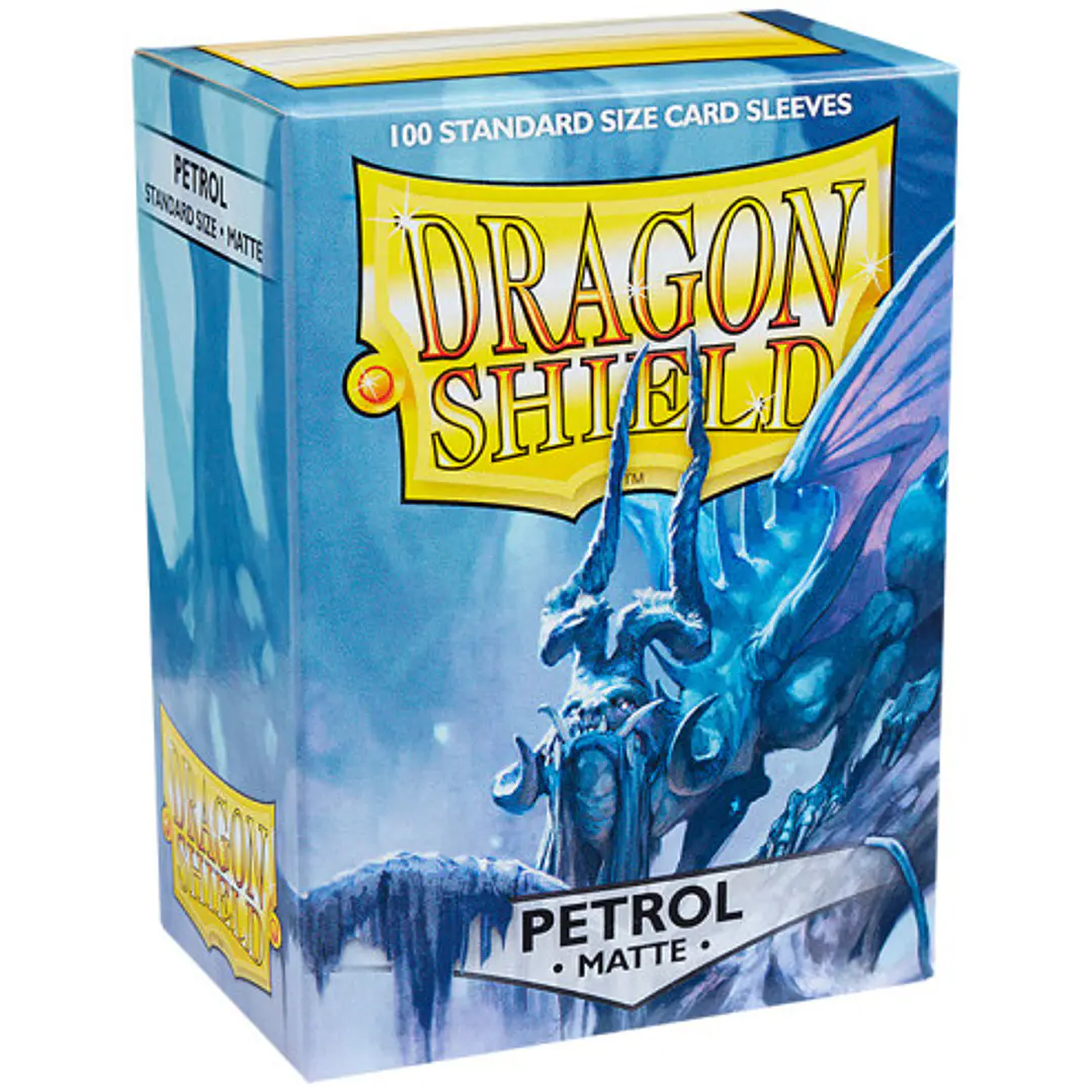 DRAGON SHIELD MATTE SLEEVE 100CT - PETROL 1