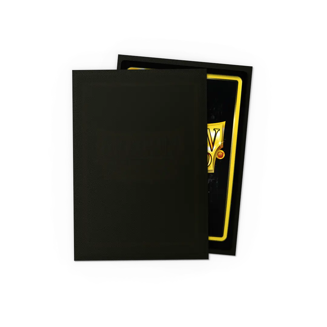 DRAGON SHIELD MATTE SLEEVE 100CT - JET 2